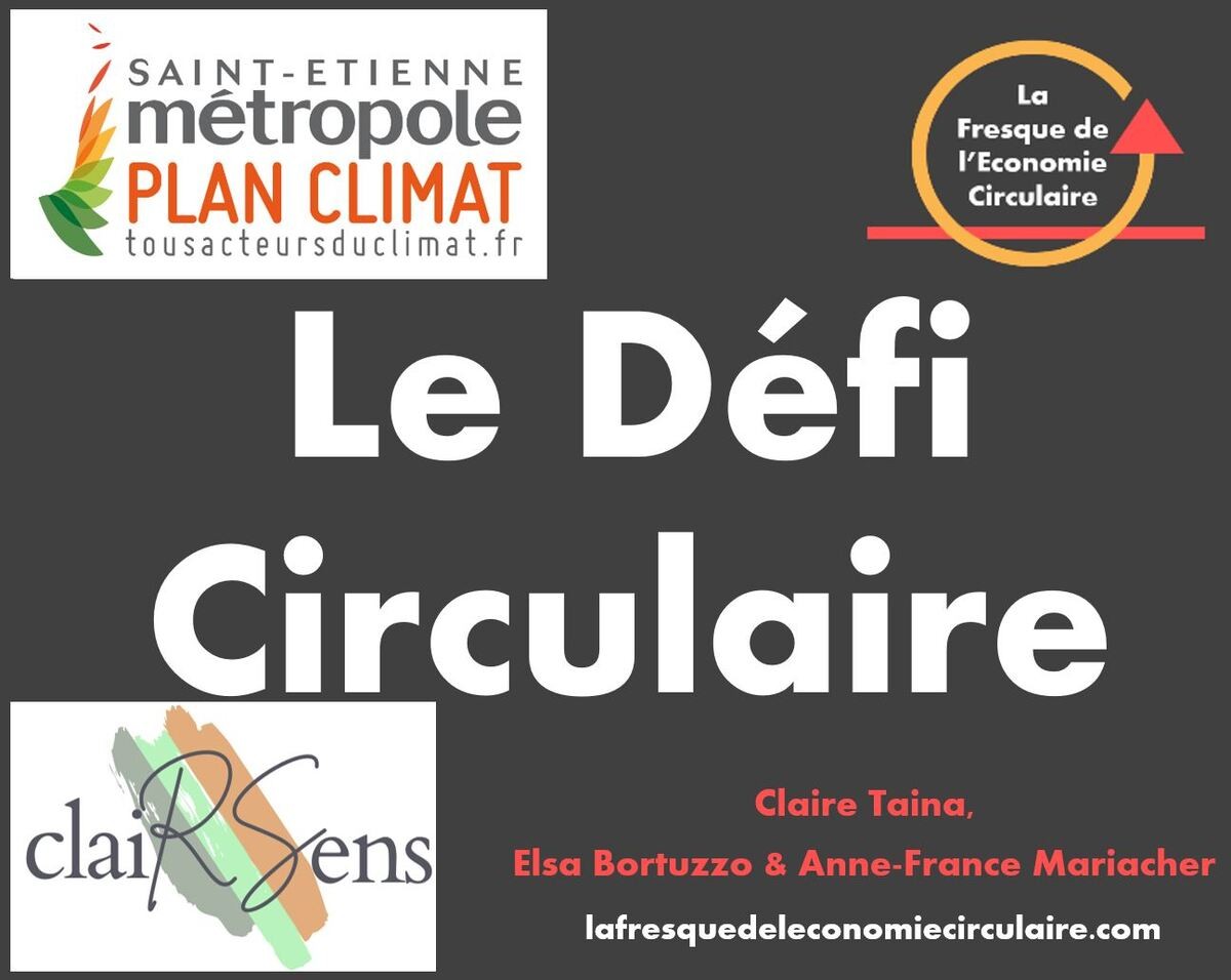 Défi Circulaire au Forum Plan Climat de Saint-Etienne