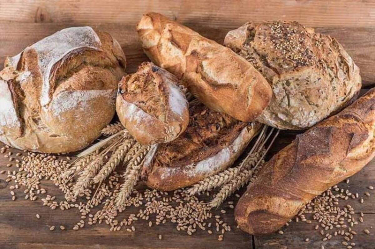 Du pain fait à partir de farine de blé locale et produit en permaculture