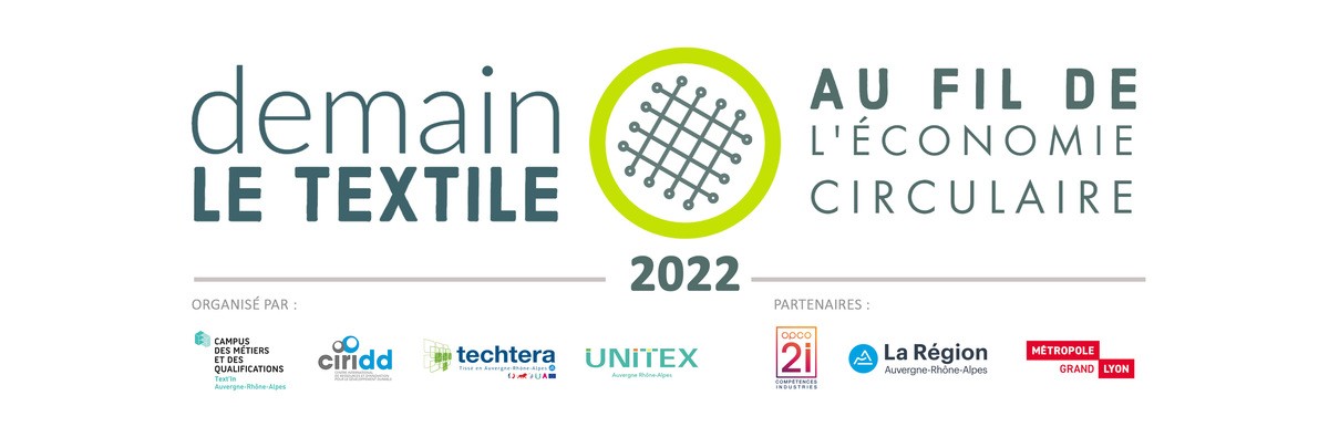 L’évènement « Demain le textile : au fil de l’économie circulaire » revient cette année du 10 au 14 octobre 2022.