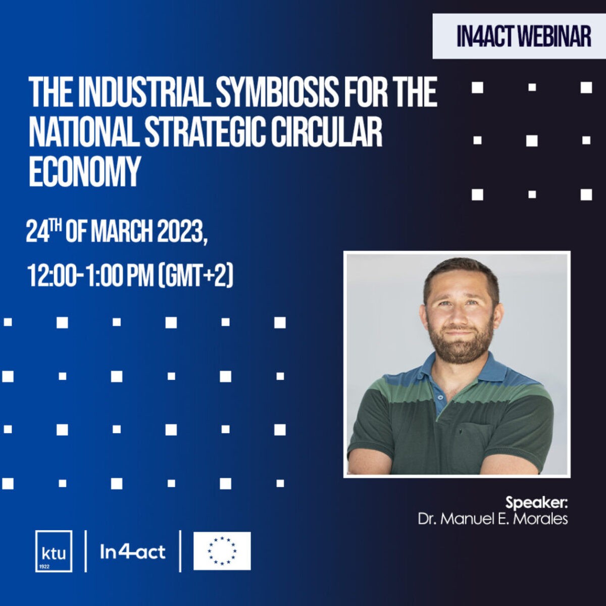 Webinar : the industrial symbiosis for the national strategic circular economy