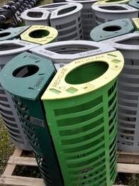 Reuse and recovery of waste collection equipment