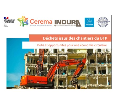Conférence : déchets issus des chantiers du BTP, défis et opportunités pour une économie circulaire