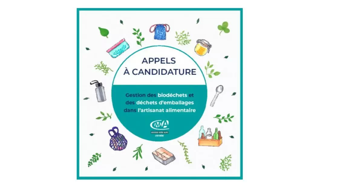 Appels à candidature : biodéchets et déchets d'emballages dans l'artisanat alimentaire de la Métropole de Lyon / Recherche de prestataires
