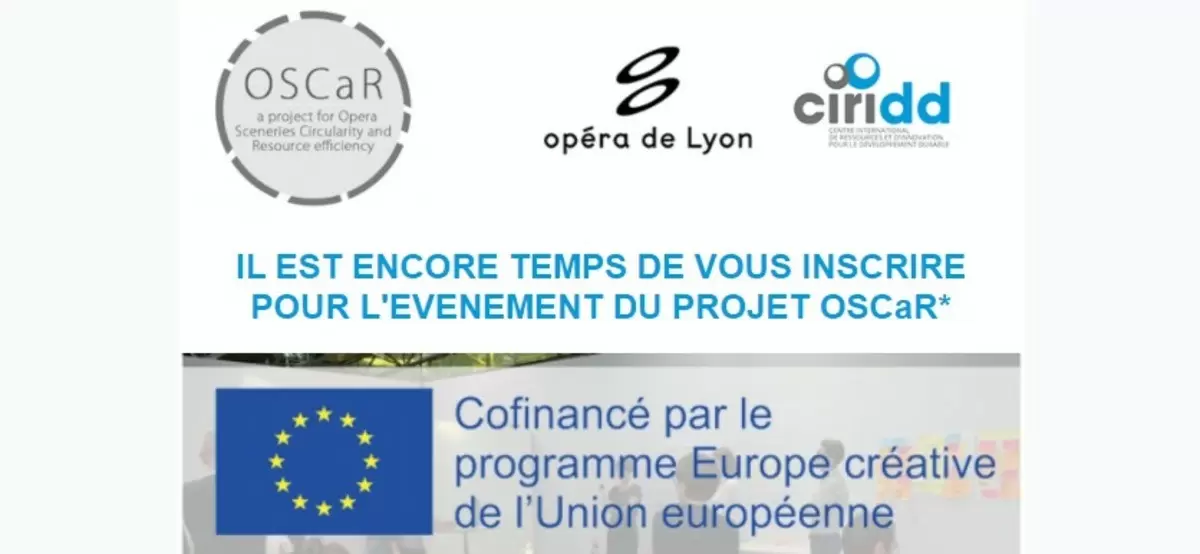 Votre invitation à l'Opéra de Lyon dans le cadre du projet OSCaR !