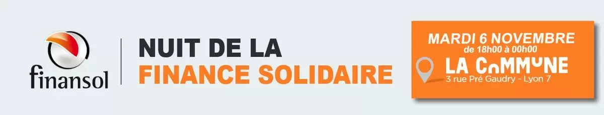 Nuit de la finance solidaire - 6 novembre 2018 à Lyon