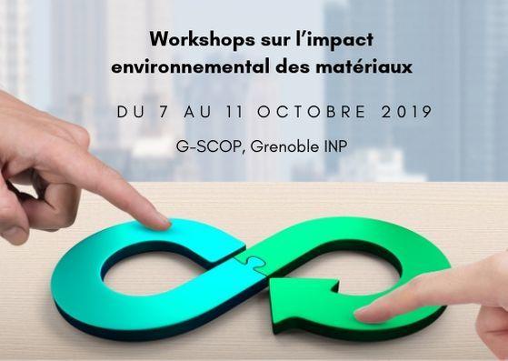 2ème édition des workshops sur l’impact environnemental des matériaux (7-11 Octobre 2019)