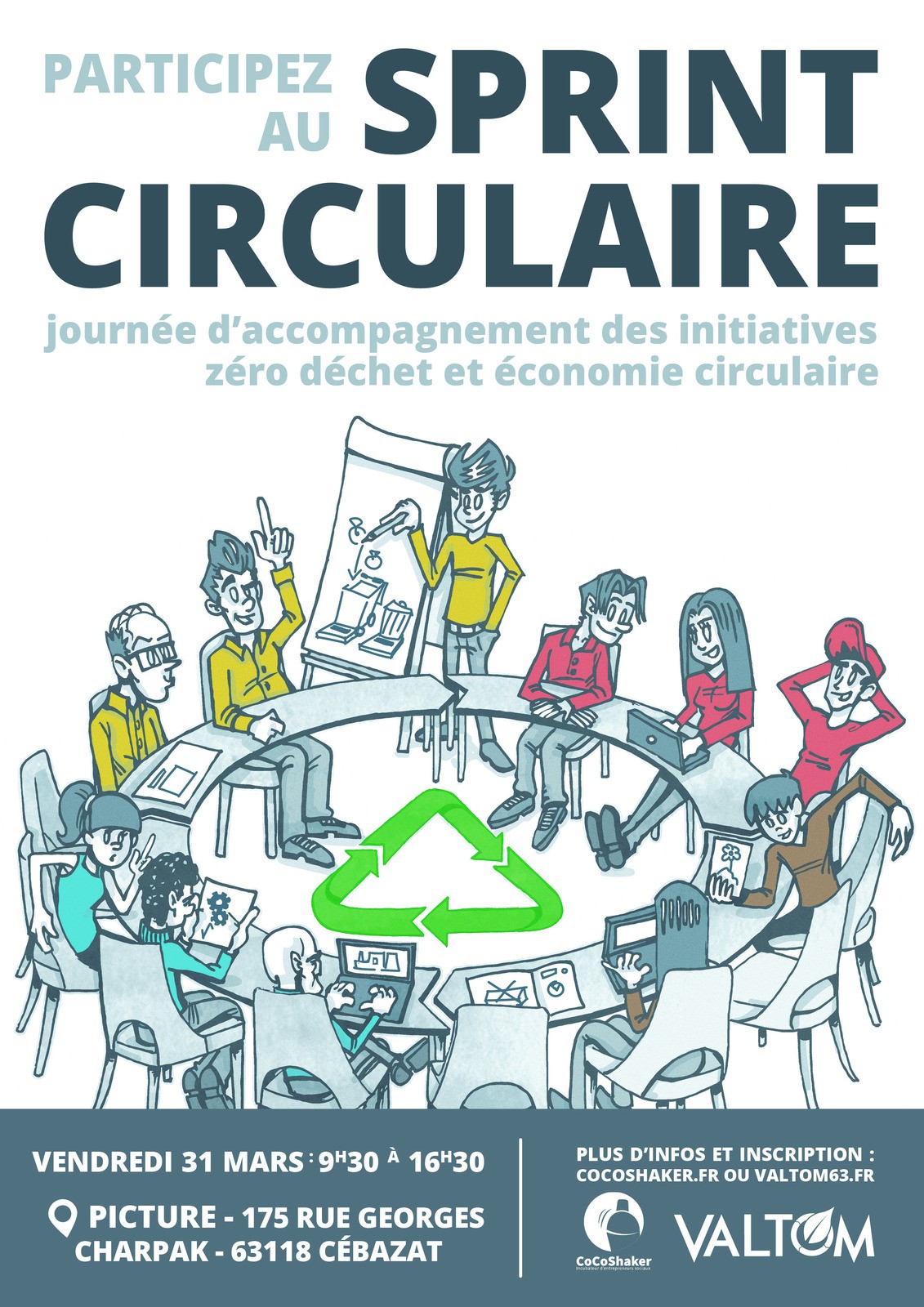 Sprint Circulaire : une journée dédiée aux porteurs de projet dans le domaine de l'économie circulaire